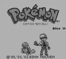 Image n° 1 - screenshots  : Pocket Monsters - Blue Version